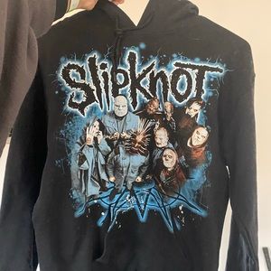 Slipknot black hoodie, official merchandise.